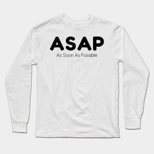 ASAP - 01 Long Sleeve T-Shirt